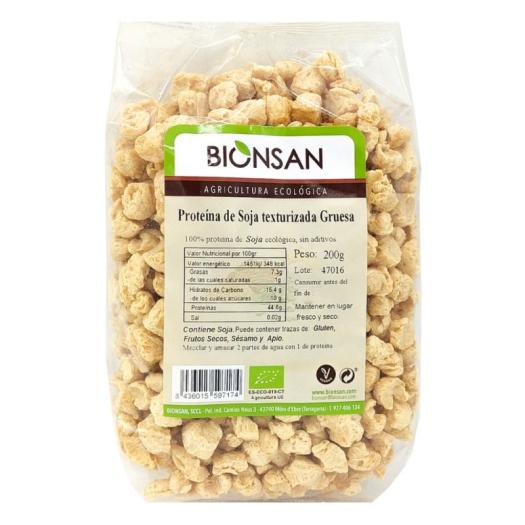 Proteína de Soja Texturizada Gruesa Bionsan Bio 200g