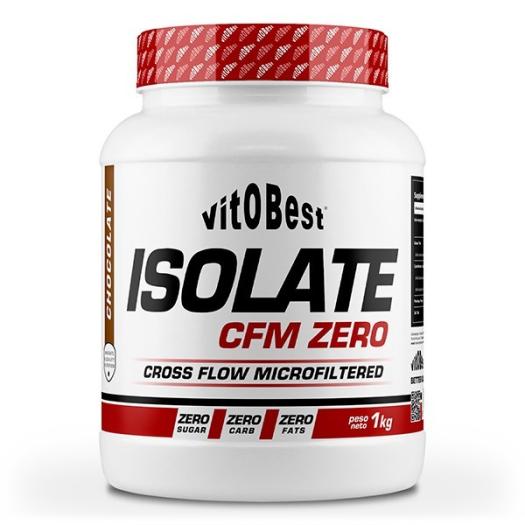 Proteína Isolate CFM Zero Chocolate Vitobest 1Kg