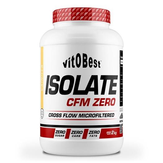 Proteína Isolate CFM Zero Vainilla Vitobest 2Kg