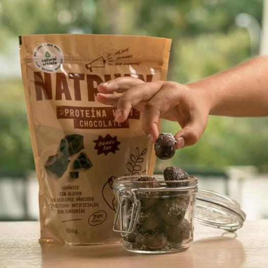 Proteína Whey Suero de Leche Chocolate Natruly Bio 350g