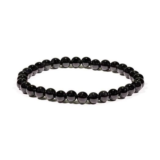 Pulsera de Turmalina Negra 5mm
