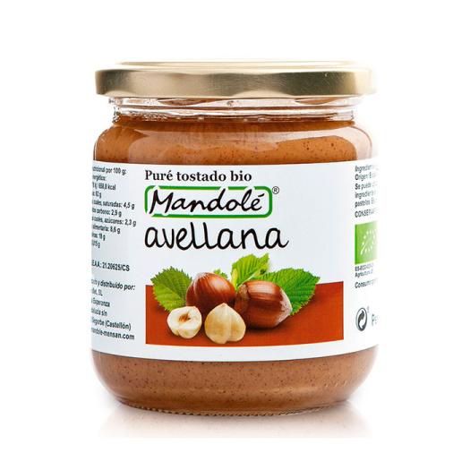 Puré de Avellana Tostado (100% Avellana) Bio 325g