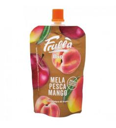 Pure de Manzana Melocotón y Mango Doypack Frulla Bio 100g