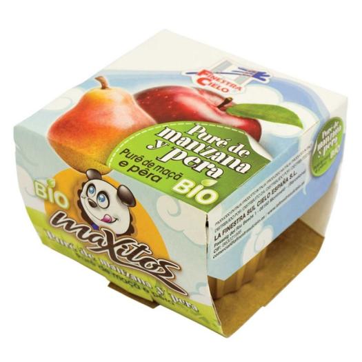 Pure de Manzana y Pera Maxitos Bio 200g
