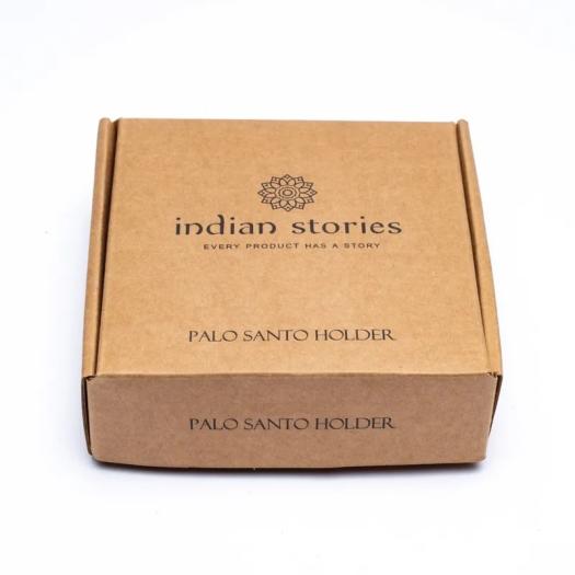 Quemador para Palo Santo Natural de Cerámica Blanco