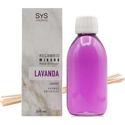 Recambio Mikado con Palos Lavanda SYS 200ml