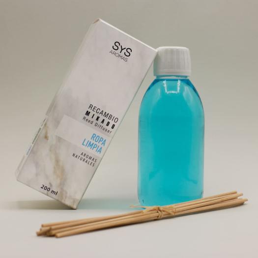 Recambio Mikado con Palos Ropa Limpia SYS 200ml