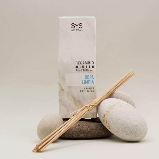 Recambio Mikado con Palos Ropa Limpia SYS 200ml