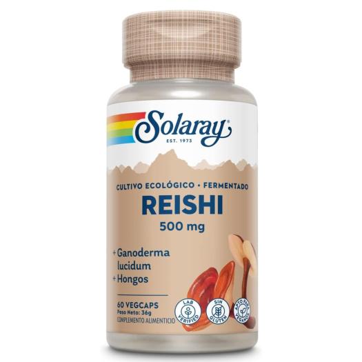Reishi 500 Mg Solaray 60 VegCaps.