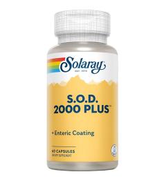 S.O.D. 2000 plus Solaray 100 VegCaps