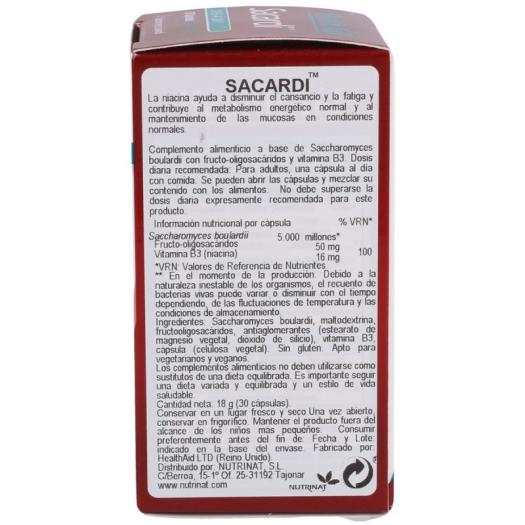 Sacardi HealthAid 30 Cáps