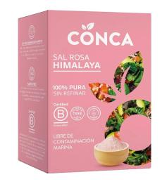 Sal Rosa del Himalaya Fina Sin Plástico Conca Organics 250 g