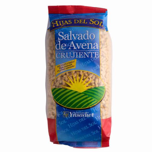 Salvado de Avena Crujiente Hijas del Sol Ynsadiet 250g