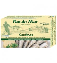 Sardinas en Aceite de Oliva Pan do Mar Bio 120g