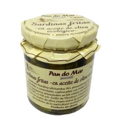 Sardinas Fritas en Aceite de Oliva Pan do Mar Bio 220g