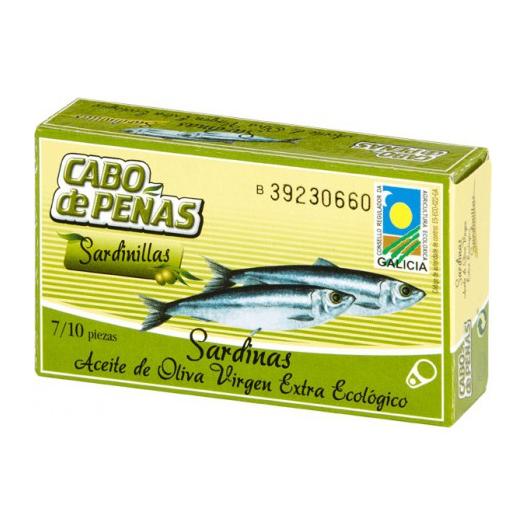Sardinillas en Aceite de Oliva Cabo de Peñas Bio 85g