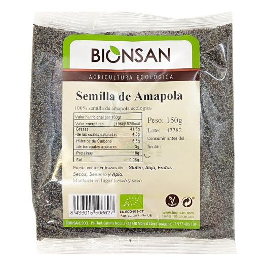 Semillas de Amapola Bionsan Bio 150g