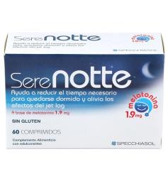 Serenotte Melatonina Masticable Specchiasol 60 Comprimidos