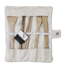 Set Cubiertos de Bambú Banbu