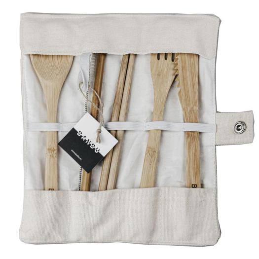 Set Cubiertos de Bambú Banbu
