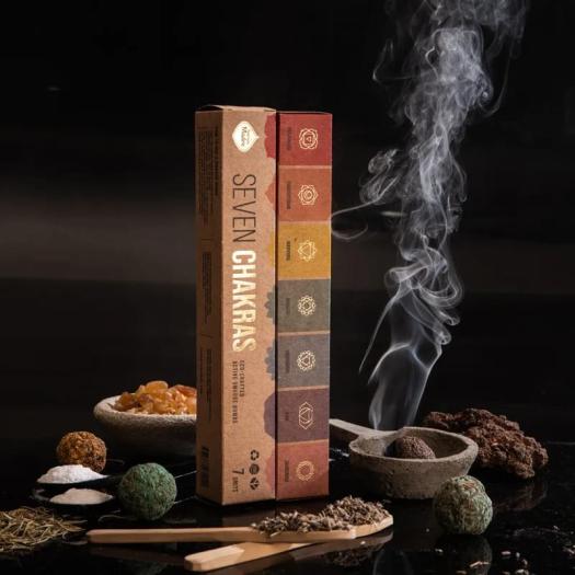 Smudge Bombita 7 Chakras Premium Sagrada Madre 58g