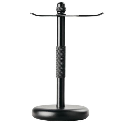 Soporte Afeitado Negro para Maquinilla y Brocha Banbu