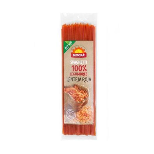 Spaghetti de Legumbres 100% Lenteja Roja Bio 250g