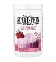 Batido de Proteína Vegetal Spiru Tein Fresa Natures Plus 544g