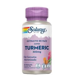 Super Cúrcuma (Super Turmeric) 300 mg Solaray 30 VegCaps