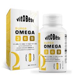 Super Omega 3-6-9 100mg Vitobest 90 Perlas