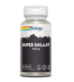 Super Shilajit 500mg Solaray 60 VegCáps