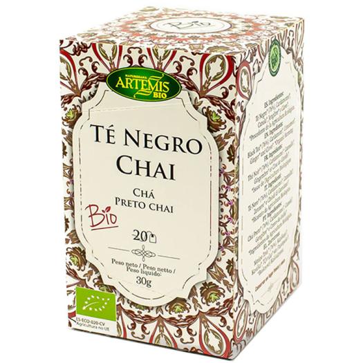 Té Chai Negro Premium Artemis Bio 20 filtros 30g
