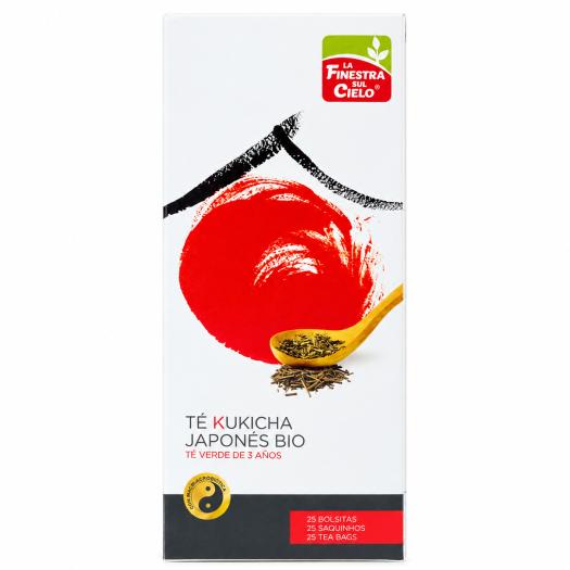 Té Kukicha en Filtros La Finestra Bio 25 ud 42g