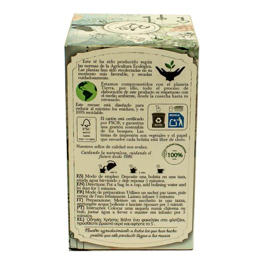 Té Negro English Breakfast Artemis Bio 20 filtros