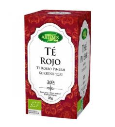 Té Rojo Pu Erh Artemis Bio 20 filtros