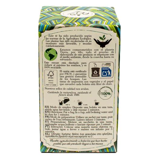 Té Verde Artemis Bio 20 filtros