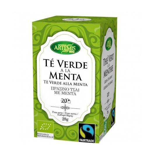 Té Verde con Menta Artemis Bio 20 filtros