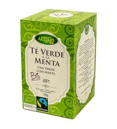 Té Verde con Menta Artemis Bio 20 filtros