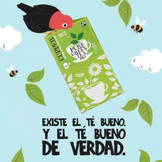 Té Verde Cupper Bio 250 bolsitas