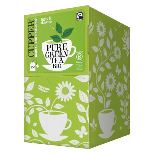 Té Verde Cupper Bio 250 bolsitas