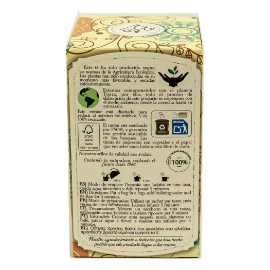 Té Verde Descafeinado Artemis Bio 20 filtros