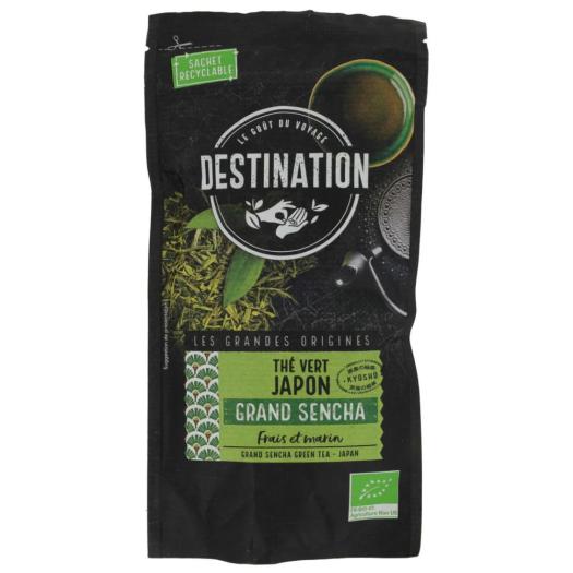 Té Verde Sencha Premium Uji Japón Destination Bio 80g