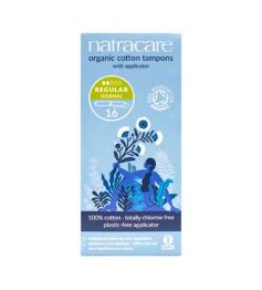 Tampón Regular con Aplicador Natracare Bio 16 ud