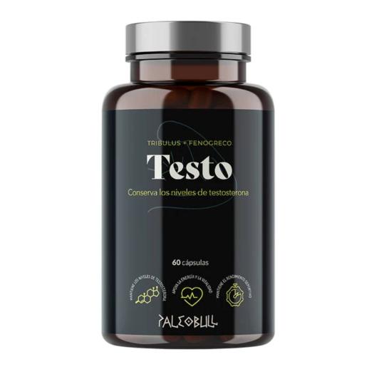 Testo com Tribulus, Fenogreco y Zinc Paleobull 60 cápsulas
