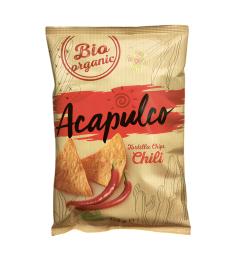 Tortilla Chips Chili Acapulco Bio 125g