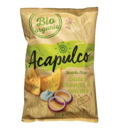 Tortilla Chips Sour Cream Acapulco Bio 125g