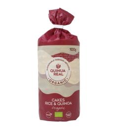 Tortita de Arroz con Quinoa Sin Gluten Quinua Real Bio 100 g