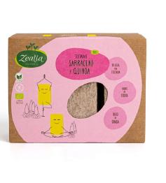 Tostadas de Sarraceno y Quinoa Sin Gluten Zealia Bio 120g