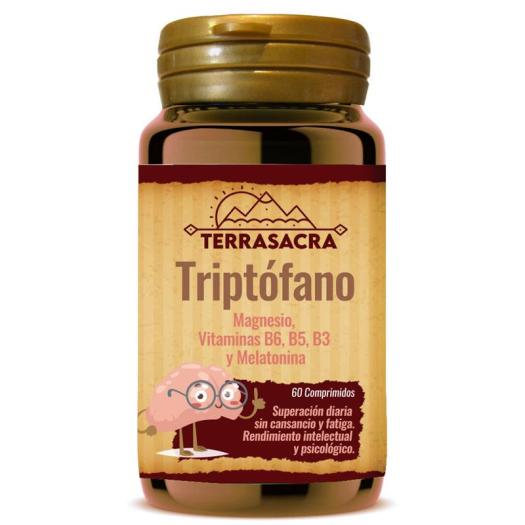 Triptófano con Magnesio y Melatonina Terrasacra 60 Comp