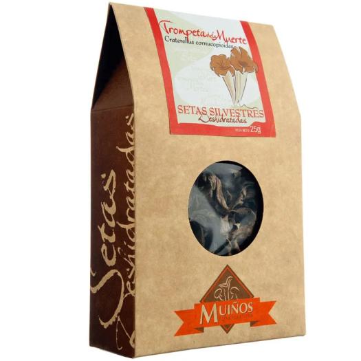 Trompeta de la Muerte Silvestre Deshidratada Muiños 25g